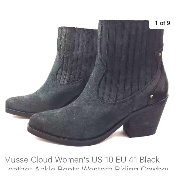 Musse & Cloud Shoes - Musse & Cloud Leather Ankle Boots